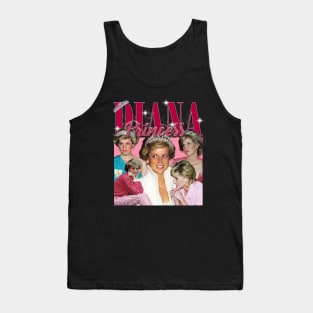 VINTAGE BOOTLEG PRINCESS DIANA 90S RETRO Tank Top